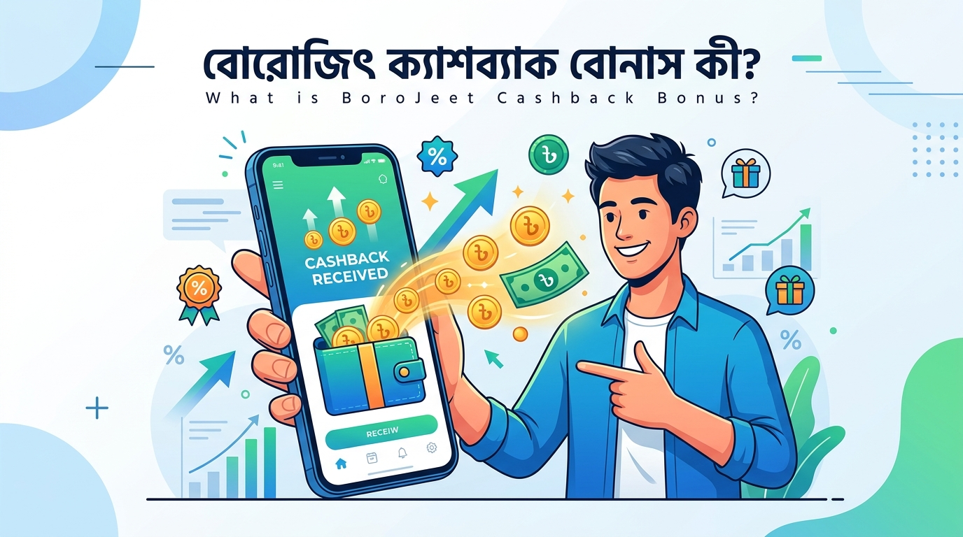 বোরোজিৎ ক্যাশব্যাক বোনাস: সম্পূর্ণ নির্দেশিকা ও অফারসমূহ