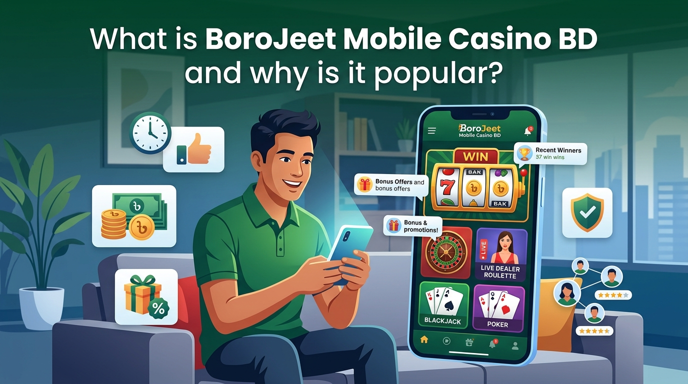 BoroJeet মোবাইল ক্যাসিনো বিডি: সেরা বেটিং অ্যাপ গাইড