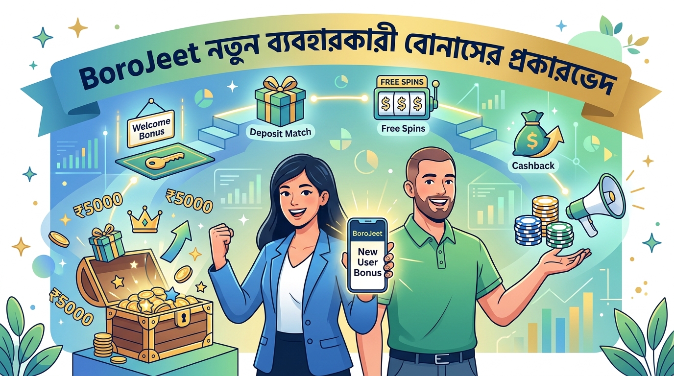 BoroJeet new user bonus কী এবং এর সুবিধা