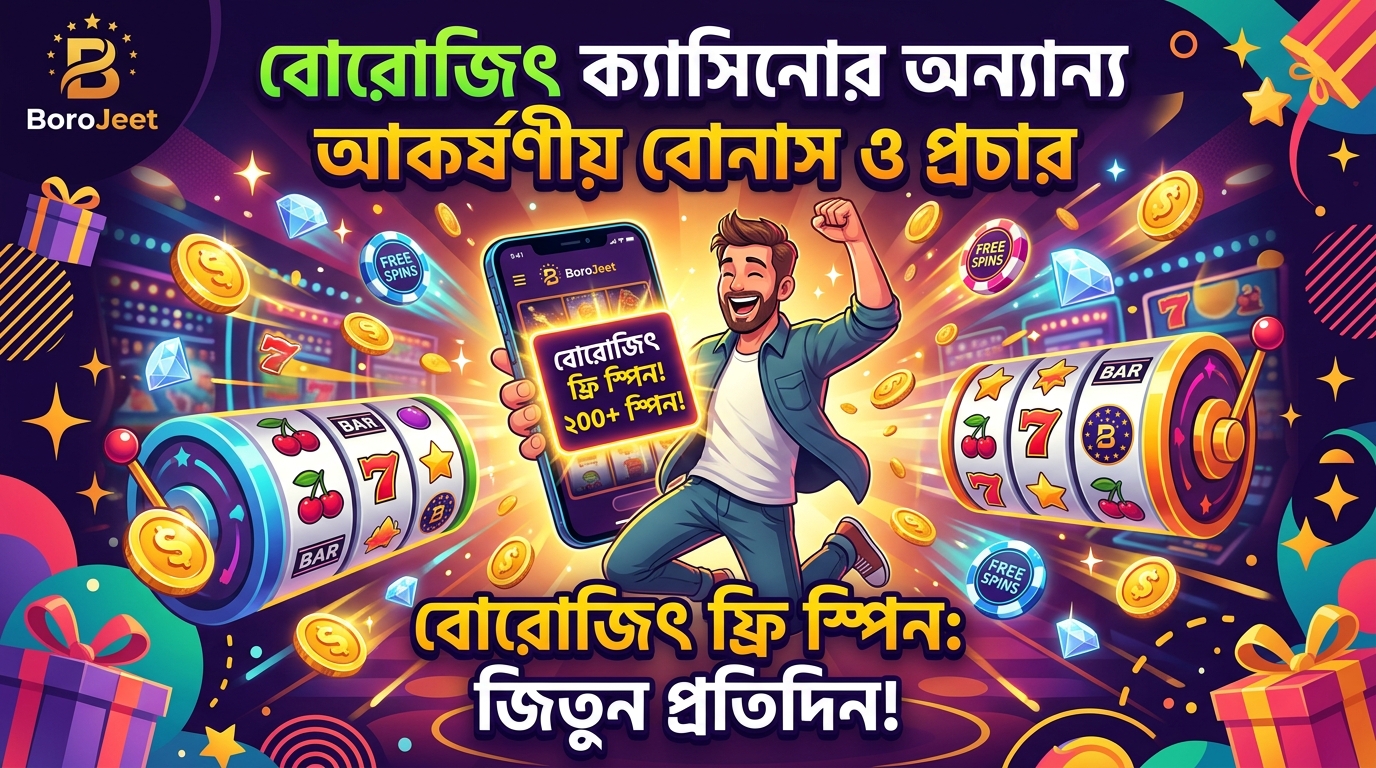 বোরোজিৎ ফ্রি স্পিন: জেতার সেরা কৌশল এবং বোনাস