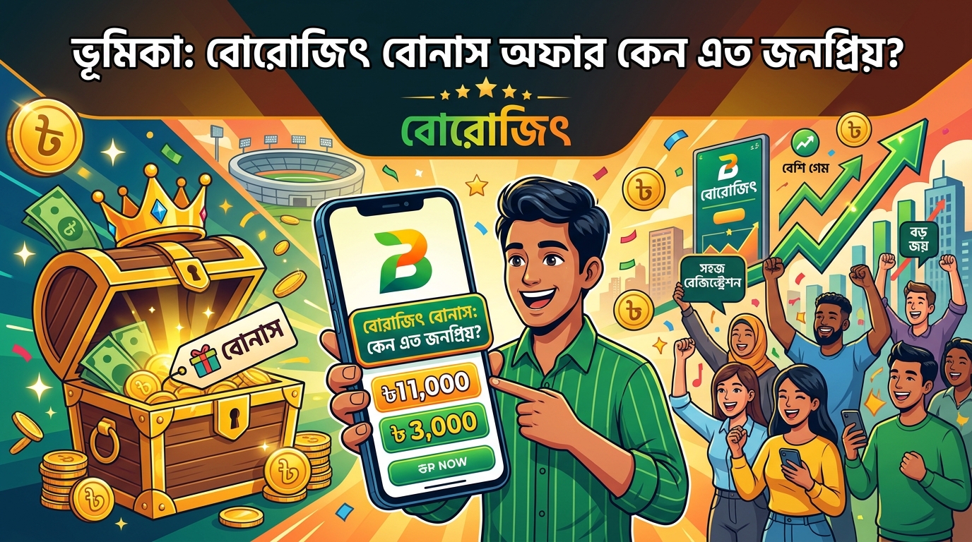 বোরোজিৎ বোনাস অফার: সম্পূর্ণ নির্দেশিকা ও দাবি প্রক্রিয়া (২০২৪)