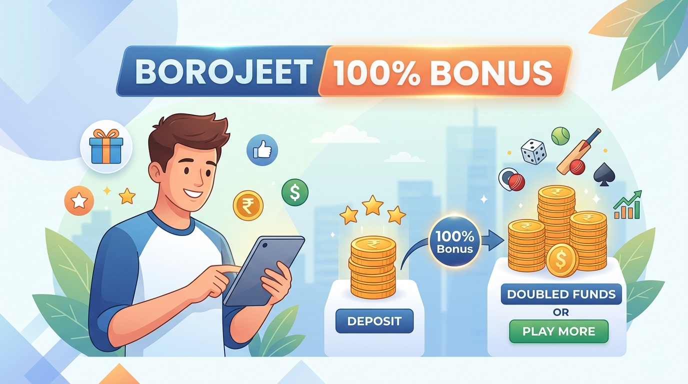 বোরোজিৎ 100% বোনাস: সম্পূর্ণ গাইড ও অফার