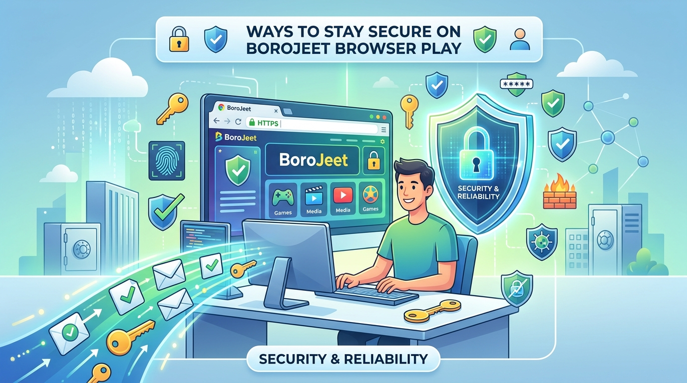 BoroJeet browser play-তে নিরাপত্তা ও নির্ভরযোগ্যতা