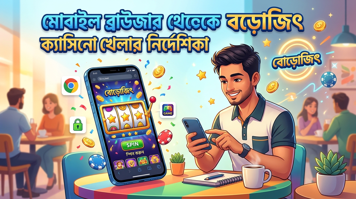 মোবাইল ব্রাউজার থেকে BoroJeet browser play খেলার নির্দেশিকা